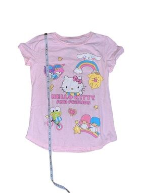 Hello Kitty and Friends Sanrio Light pink short sleeve girls kids shirt